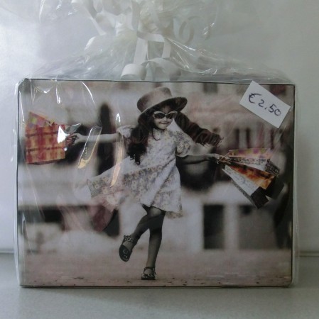 Doosje dove zeep € 2,50